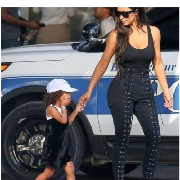 A.L.C. Women Kerrigan Lace-Up Skinny Pants Size 4 Ivoy - Picture 9 of 9